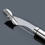 Pepper Corer 304 Stainless Steel Thickened Easy Cleanup Rustproof Chili Corer Remover for Kitchen