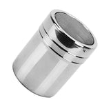 Powdered Sugar Shaker Duster Stainless Steel Fine Mesh Cinnamon Shaker for Coffee Bar M 6.5x8cm