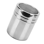 Powdered Sugar Shaker Duster Stainless Steel Fine Mesh Cinnamon Shaker for Coffee Bar M 6.5x8cm