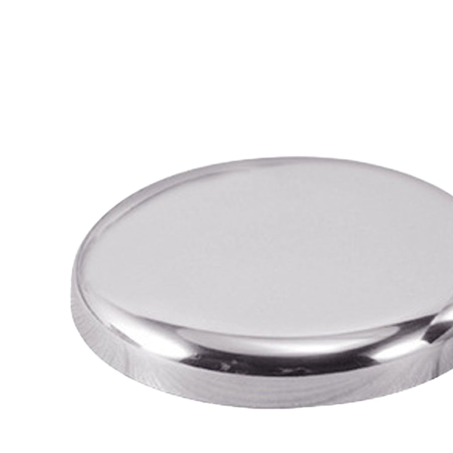 Stainless Steel Rice Bowl with Lids Multiple Purpose Single Layer Mixing Bowl for Home Kitchen Large 11.9x4.7cm