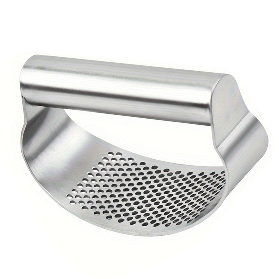 Garlic Press Rocker Efficient Stainless Steel Garlic Ginger Crusher for Smash Garlic Kitchen Tools