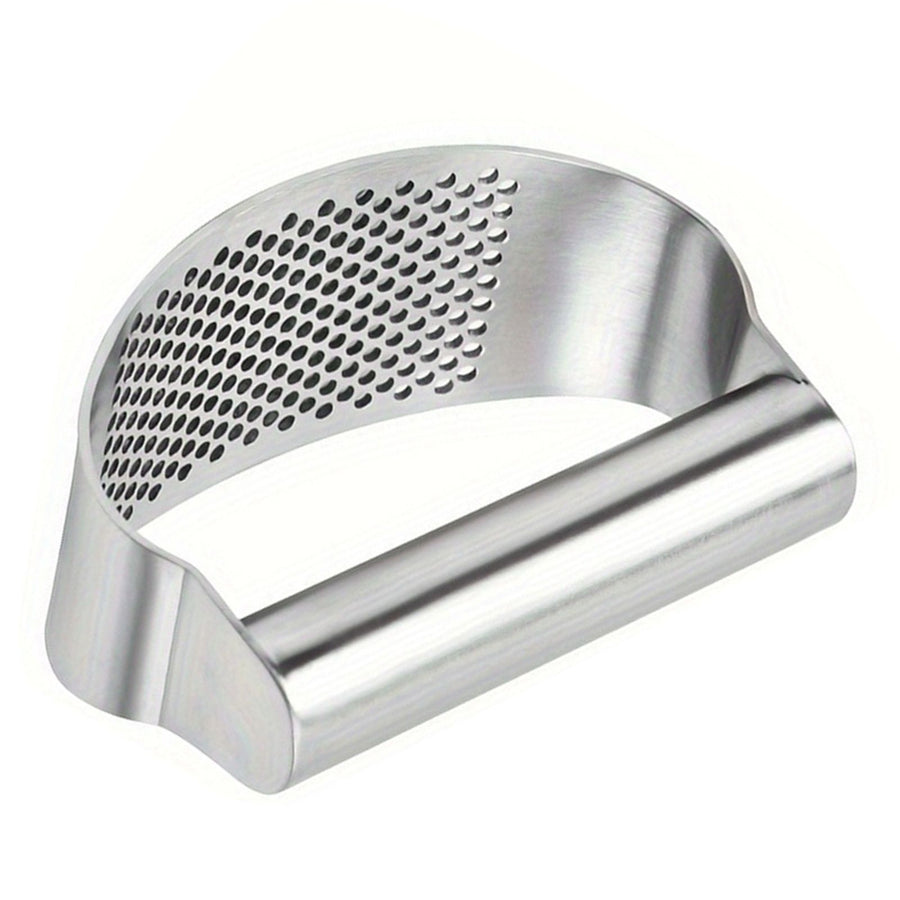 Garlic Press Rocker Efficient Stainless Steel Garlic Ginger Crusher for Smash Garlic Kitchen Tools