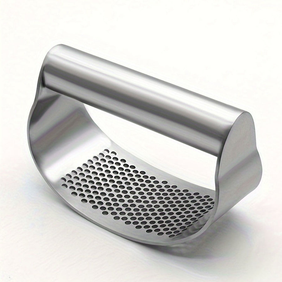 Garlic Press Rocker Efficient Stainless Steel Garlic Ginger Crusher for Smash Garlic Kitchen Tools