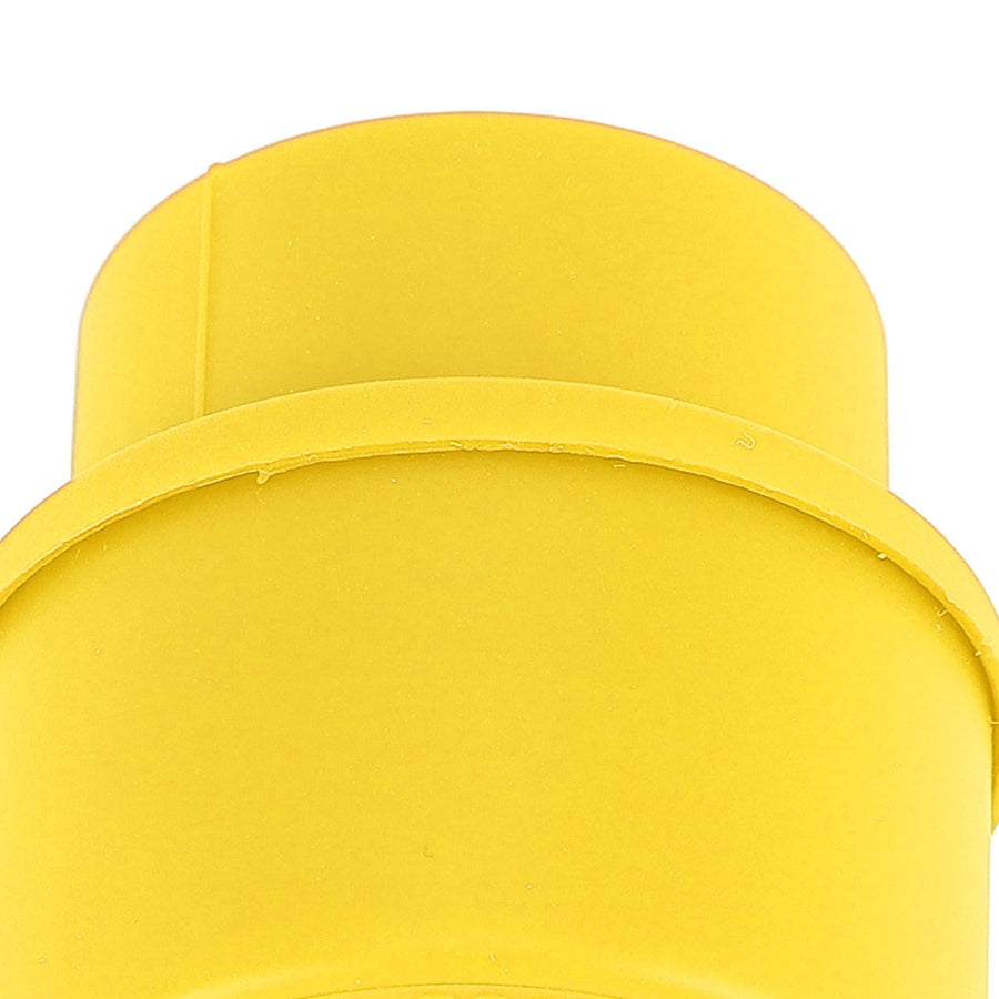 3pcs Soda Bottle Stopper Professional Press Type Sealing Reusable Beverage Bottle Covers for Soda Beverage Bottles Yellow