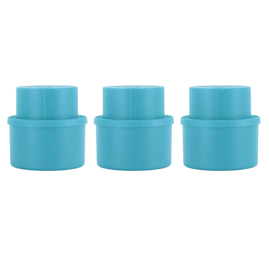 3pcs Soda Bottle Stopper Professional Press Type Sealing Reusable Beverage Bottle Covers for Soda Beverage Bottles Blue