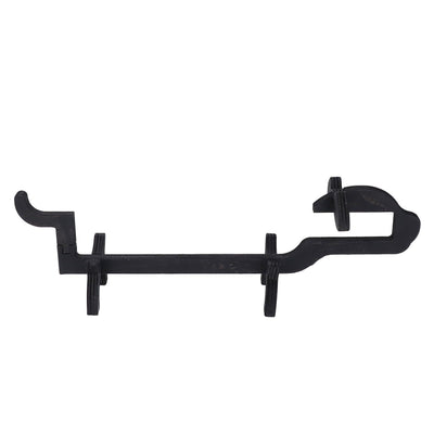 Wine Bottle Holder Wooden Animal Shaped Decorative Stable Tabletop Wine Rack Stand Dog Shaped Black Color
