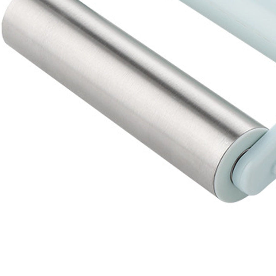 Rolling Pin Stainless Steel Easy to Use Sturdy Anti Stick Dough Roller Anti Stick for Baking Home Restaurant