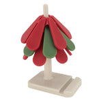 Tree Shape Foldable Insulation Mat Silicone Anti Scald Mat Heat Resistant Coasters Pads for Teapot Pans Bowl Square Base