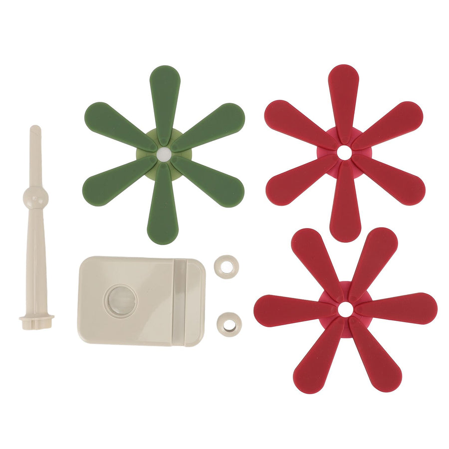 Tree Shape Foldable Insulation Mat Silicone Anti Scald Mat Heat Resistant Coasters Pads for Teapot Pans Bowl Square Base