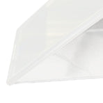 2PCS Triangle Sandwich Container Transparent Washable Multifunctional Sandwich Storage Case