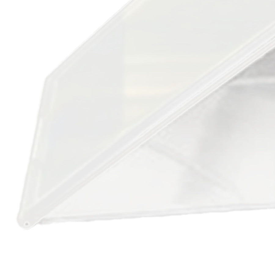 2PCS Triangle Sandwich Container Transparent Washable Multifunctional Sandwich Storage Case