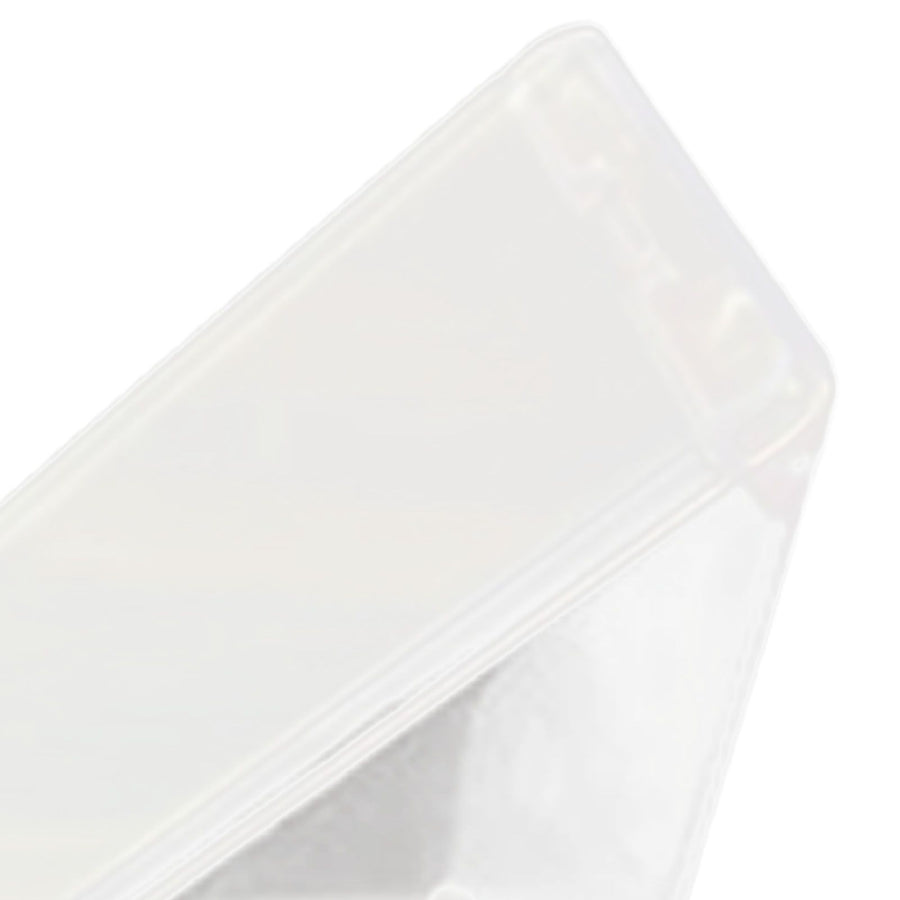 2PCS Triangle Sandwich Container Transparent Washable Multifunctional Sandwich Storage Case