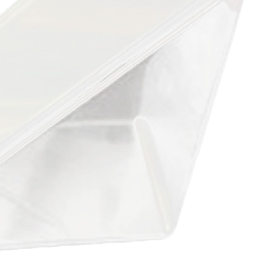 2PCS Triangle Sandwich Container Transparent Washable Multifunctional Sandwich Storage Case
