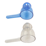 2 Pcs Convenient Measuring Scoop 25g Capacity Prevent Spill Clear Measuring Cup with Funnel and Scale