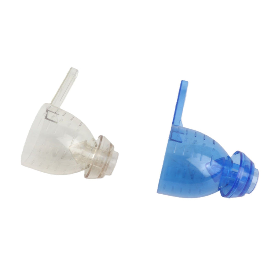 2 Pcs Convenient Measuring Scoop 25g Capacity Prevent Spill Clear Measuring Cup with Funnel and Scale