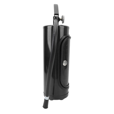 Fire Extinguisher Wine Holder Unique Decorative Iron Fire Extinguisher Shaped Wine Storage Box Small Bar for Home Black