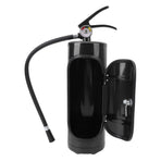 Fire Extinguisher Wine Holder Unique Decorative Iron Fire Extinguisher Shaped Wine Storage Box Small Bar for Home Black