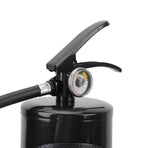 Fire Extinguisher Wine Holder Unique Decorative Iron Fire Extinguisher Shaped Wine Storage Box Small Bar for Home Black
