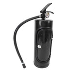 Fire Extinguisher Wine Holder Unique Decorative Iron Fire Extinguisher Shaped Wine Storage Box Small Bar for Home Black