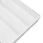 Kitchen Drawer Organizer ABS Plastic Simple Versatile Drawer Divider Tray for Bedroom Vanity Office Desk