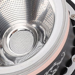 Tea Filter Set Fine Mesh Reusable Stainless Steel Tea Strainer Infuser Funnel for Tea Brewing