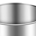Electric Lunch Box Inner Liner Stainless Steel Heated Lunch Box Inner Container for Replacement