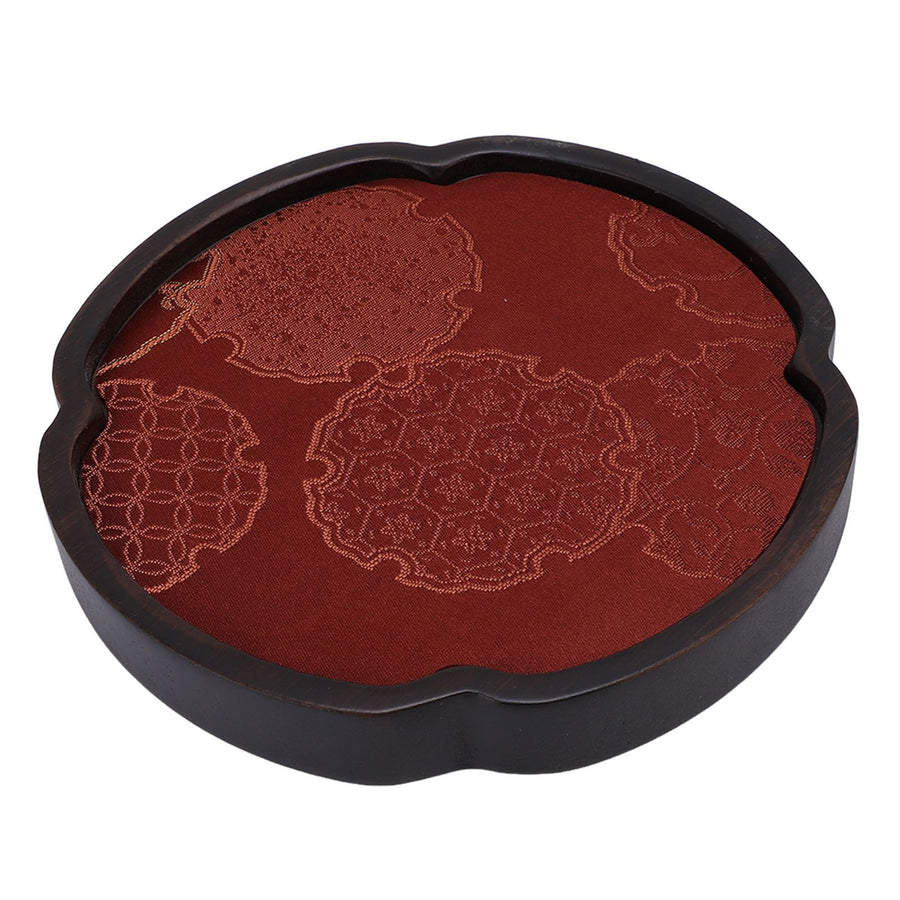 Tea Serving Tray Heat Resistant Chinese Style Multipurpose Easy Cleanup Food Serving Plate for Snacks