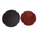 Tea Serving Tray Heat Resistant Chinese Style Multipurpose Easy Cleanup Food Serving Plate for Snacks