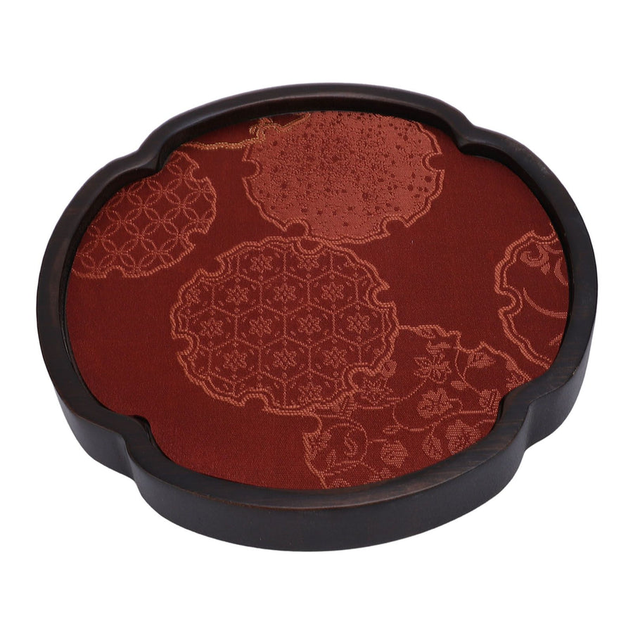 Tea Serving Tray Heat Resistant Chinese Style Multipurpose Easy Cleanup Food Serving Plate for Snacks