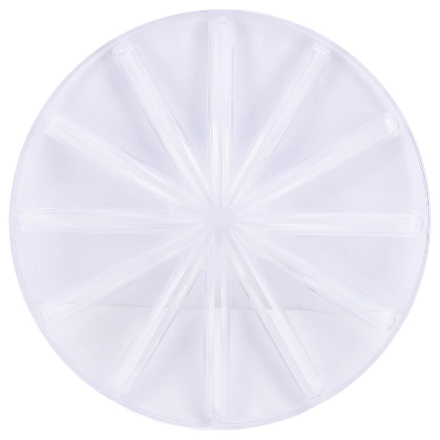Mixer Splash Guard 6 Line Prevent Spilling Improve Kitchen Efficiency Mixing Bowl Splatter Guard for Kitchen Round Transparent
