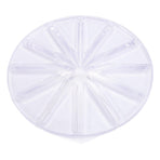 Mixer Splash Guard 6 Line Prevent Spilling Improve Kitchen Efficiency Mixing Bowl Splatter Guard for Kitchen Round Transparent