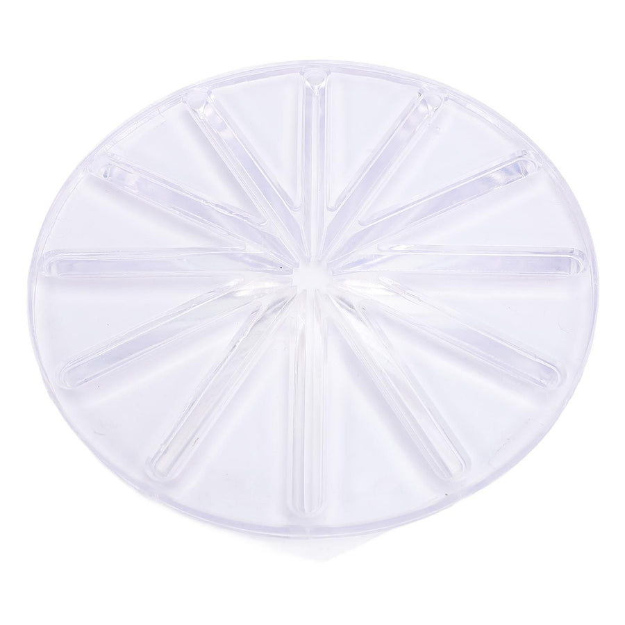 Mixer Splash Guard 6 Line Prevent Spilling Improve Kitchen Efficiency Mixing Bowl Splatter Guard for Kitchen Round Transparent
