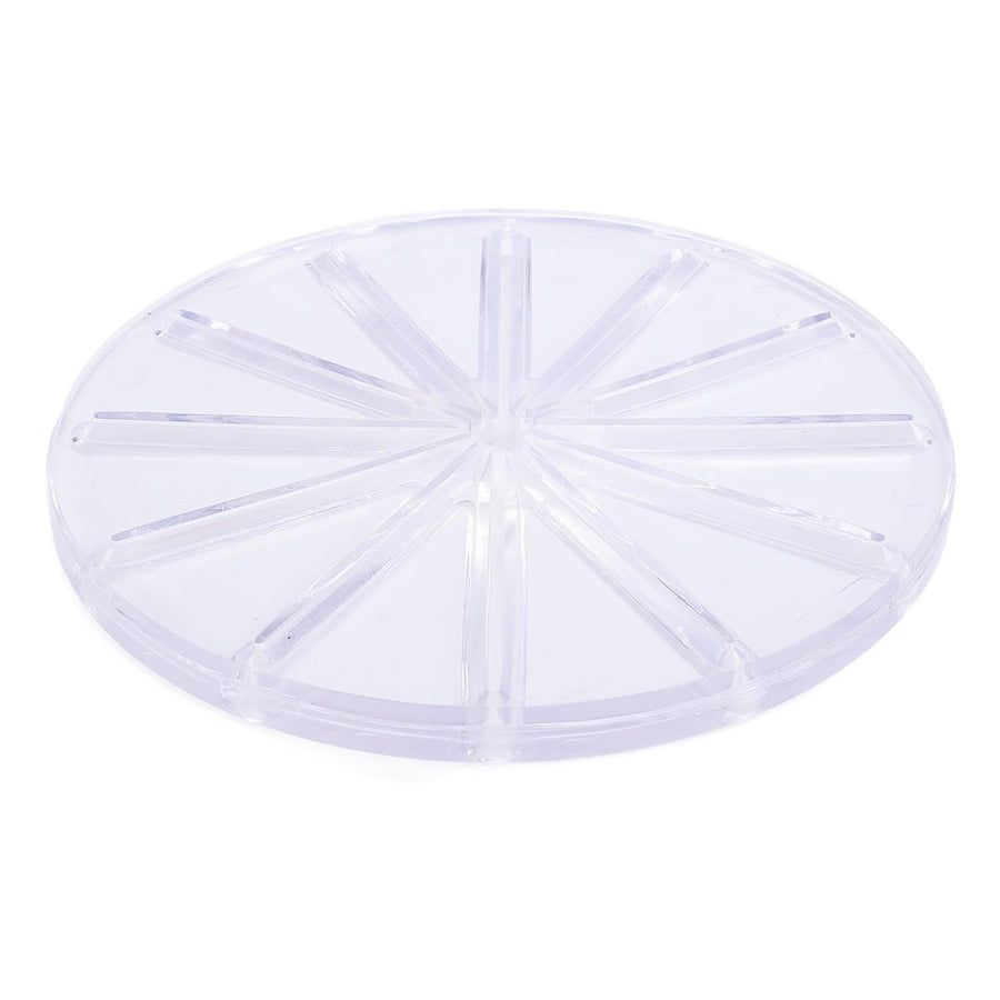 Mixer Splash Guard 6 Line Prevent Spilling Improve Kitchen Efficiency Mixing Bowl Splatter Guard for Kitchen Round Transparent
