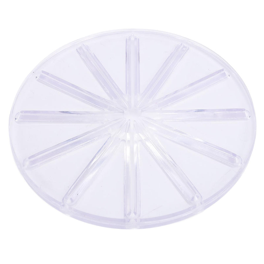 Mixer Splash Guard 6 Line Prevent Spilling Improve Kitchen Efficiency Mixing Bowl Splatter Guard for Kitchen Round Transparent