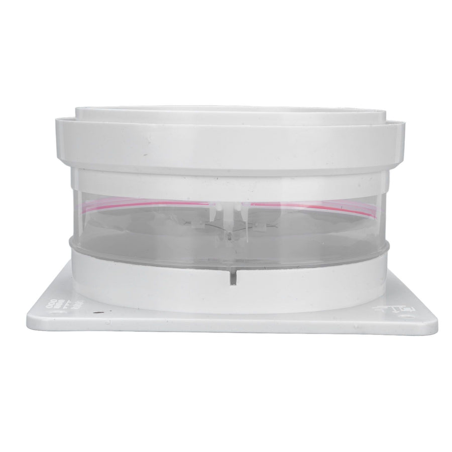 Range Hood Check Valve Unidirectional Odor Proof Plastic Kitchen Bathroom Flue Check Valve Backdraft Damper