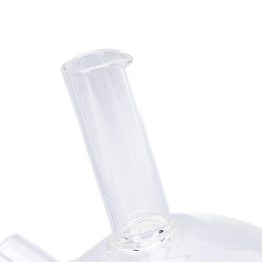 Olive Oil and Vinegar Dispenser 2 in 1 Glass Double Pourer Spout Oil and Vinegar Cruet Bottle Container for Kitchen Cooking Style 2
