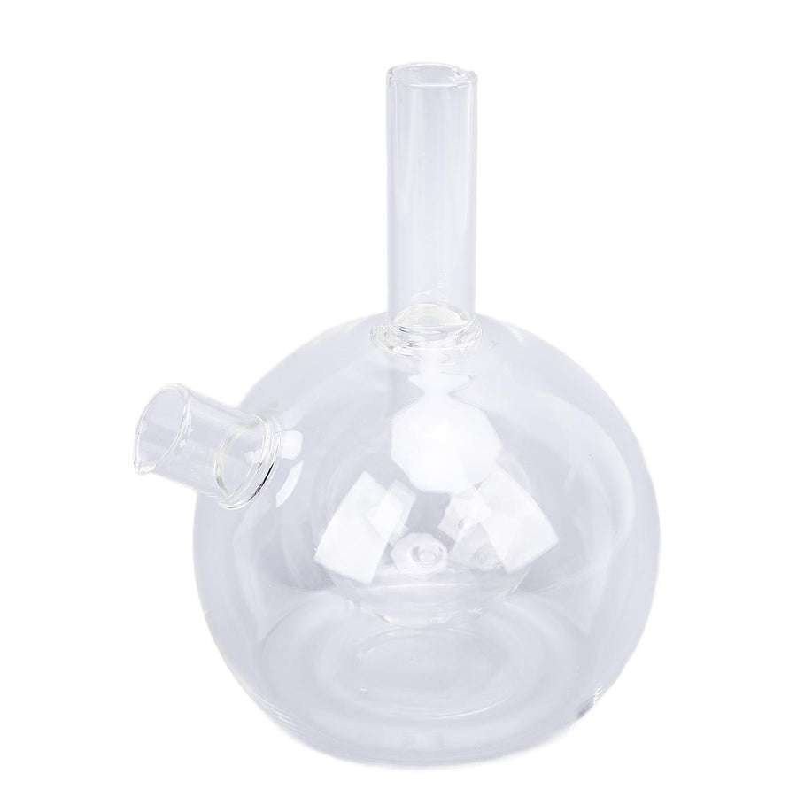 Olive Oil and Vinegar Dispenser 2 in 1 Glass Double Pourer Spout Oil and Vinegar Cruet Bottle Container for Kitchen Cooking Style 2