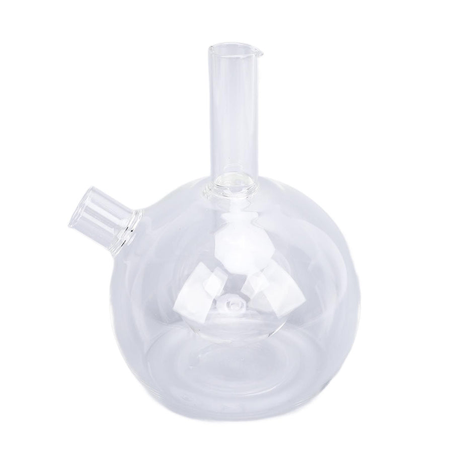 Olive Oil and Vinegar Dispenser 2 in 1 Glass Double Pourer Spout Oil and Vinegar Cruet Bottle Container for Kitchen Cooking Style 2