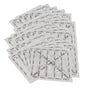 500 Sheets Sandwich Wrapping Paper Grease Proof Non Stick Food Basket Liner for Frying Baking Foods White Letters