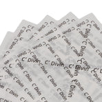 500 Sheets Sandwich Wrapping Paper Grease Proof Non Stick Food Basket Liner for Frying Baking Foods White Letters
