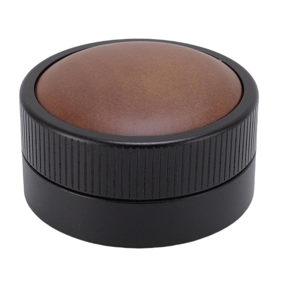 Coffee Tamper Distributor Stainless Steel Wood Gravity Adaptive Coffee Distribution Leveler Tool for Cafe Home 58mm/2.3in