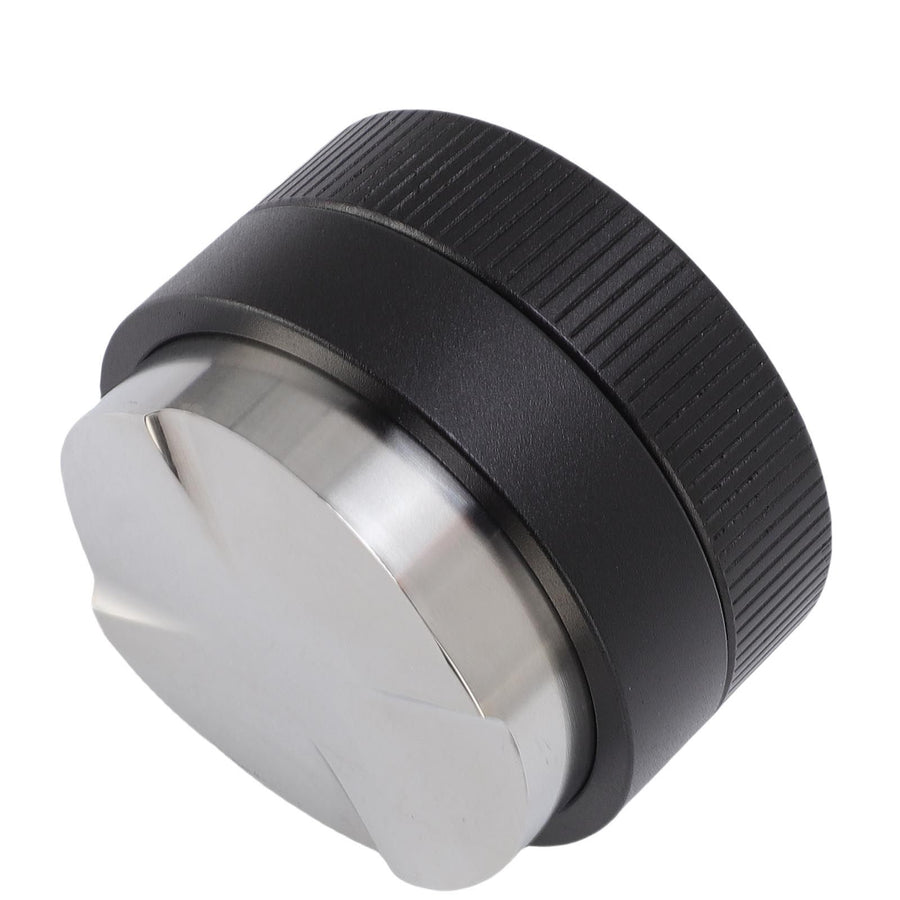 Coffee Tamper Distributor Stainless Steel Wood Gravity Adaptive Coffee Distribution Leveler Tool for Cafe Home 58mm/2.3in