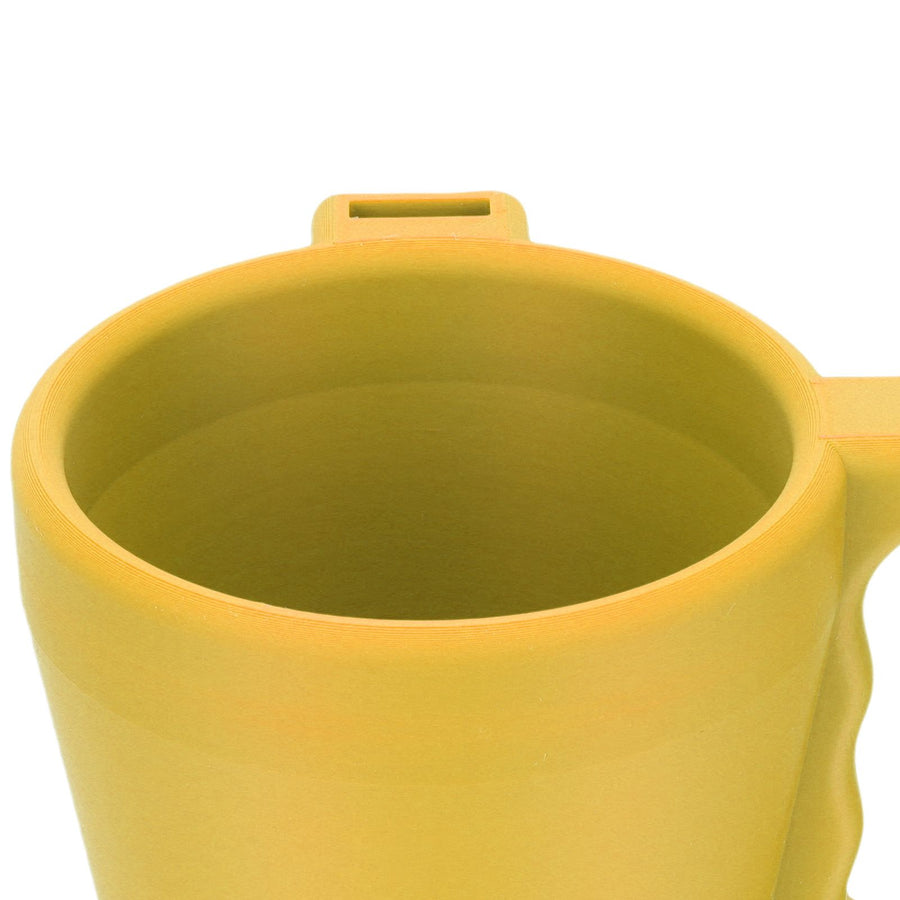 Ice Cream Pint Holder Reusable Stylish Look Multifunctional Insulated Ice Cream Pint Container Sleeve for Yogurt Frozen Dessert Yellow