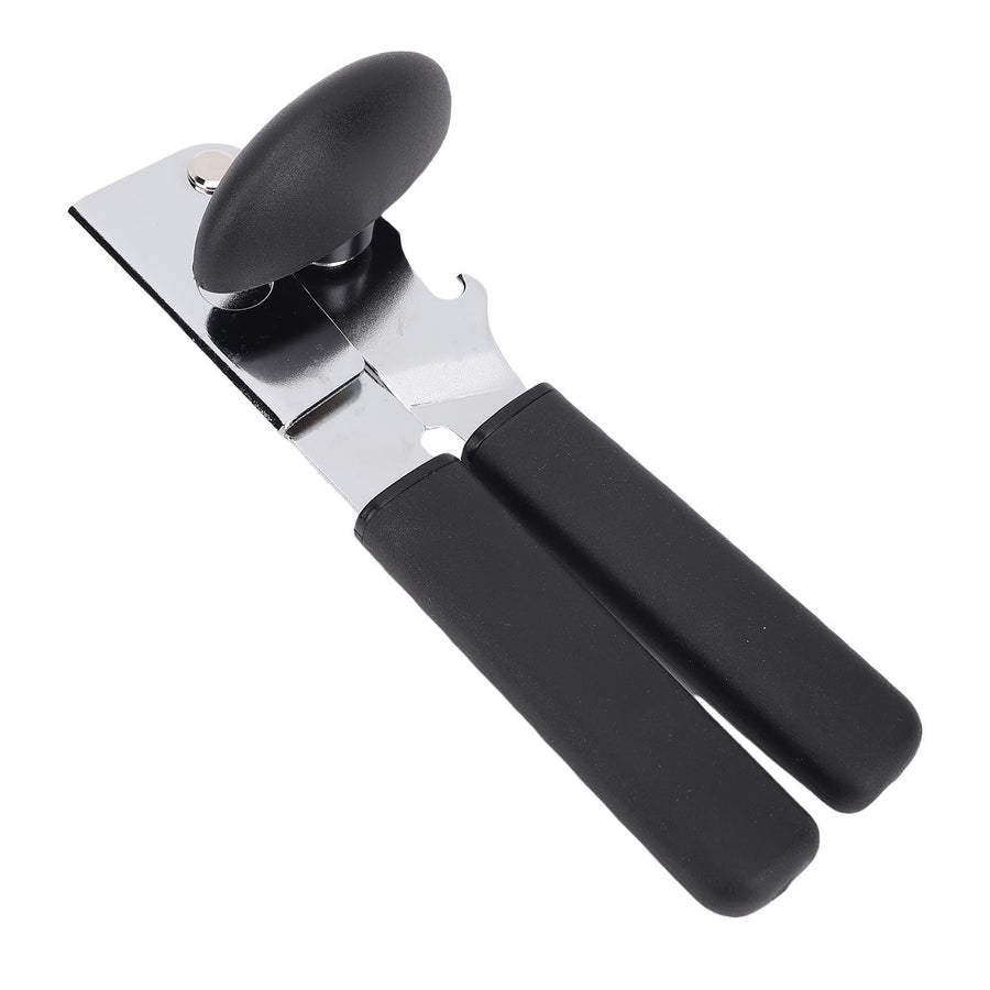 Manual Can Opener TPR Stainless Steel Multifunctional Handled Can Opener Kitchen Essentials Tool for Camping