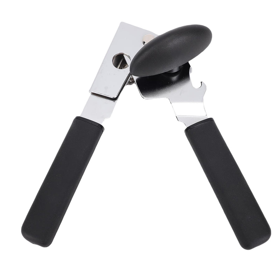 Manual Can Opener TPR Stainless Steel Multifunctional Handled Can Opener Kitchen Essentials Tool for Camping