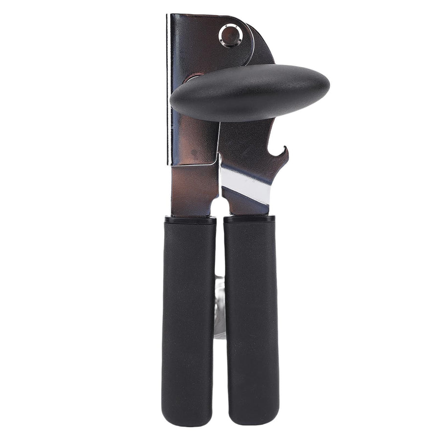 Manual Can Opener TPR Stainless Steel Multifunctional Handled Can Opener Kitchen Essentials Tool for Camping