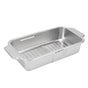 Over The Sink Strainer Extendable 304 Stainless Steel Over The Sink Colander for Kichen Washing Vegetables Fruits L