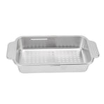Over The Sink Strainer Extendable 304 Stainless Steel Over The Sink Colander for Kichen Washing Vegetables Fruits L