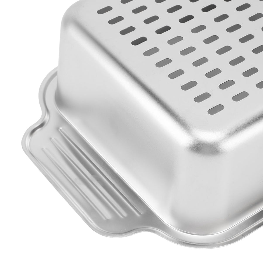 Over The Sink Strainer Extendable 304 Stainless Steel Over The Sink Colander for Kichen Washing Vegetables Fruits L
