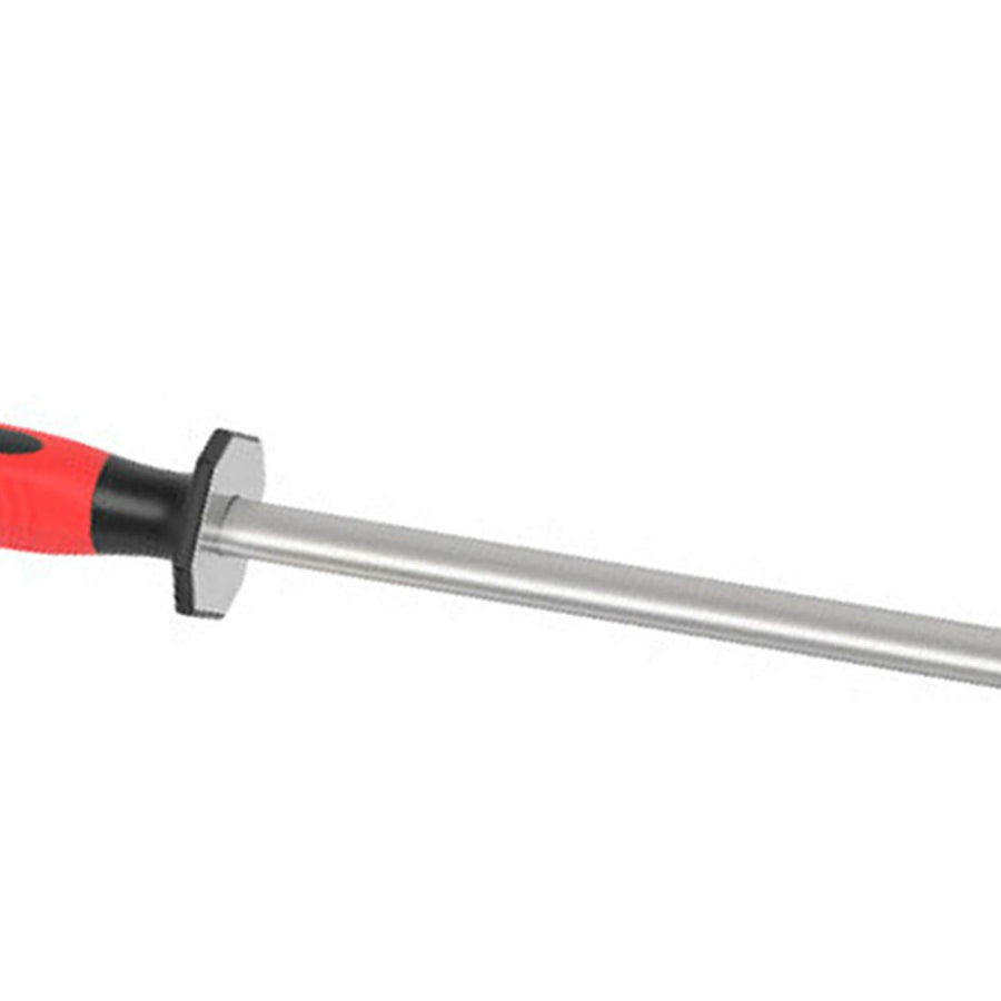 Sharpening Steel Honing Rod Sharpening Rod for Kitchen BBQ Tools Cooking Ergonomic Handle Oval 12 Inch